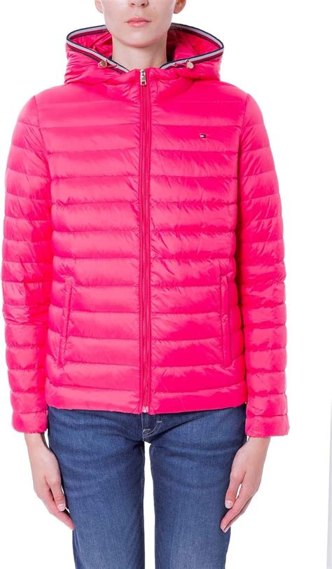 tommy hilfiger pink coat